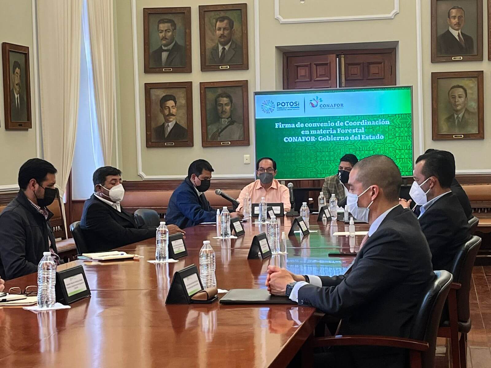 Es importante el convenio entre Gobierno del Estado y Conafort para la reforestación de la sierra de San Miguelito