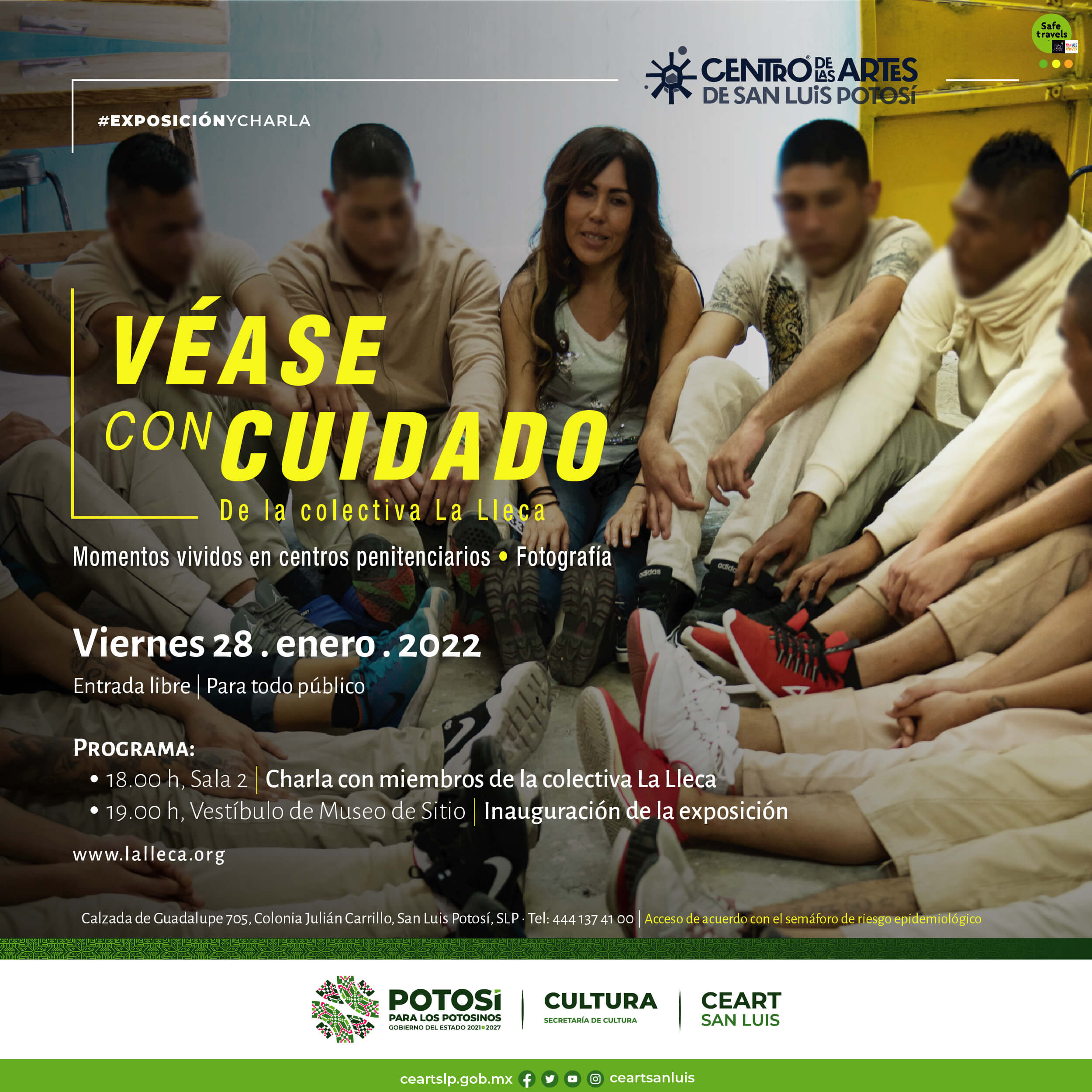 Se llevará a cabo, este viernes 28, la inauguración de la exposición “Véase con cuidado”, una muestra fotográfica de la colectiva La Lleca