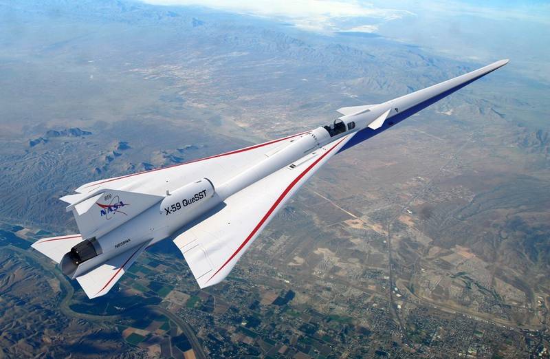 La NASA comienza pruebas del avión X-59, para vuelos comerciales