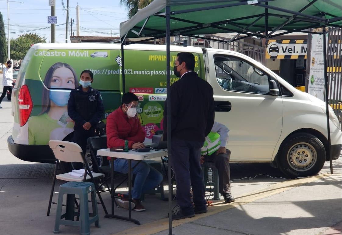 Llevarán caja móvil a diferentes colonias del municipio de Soledad