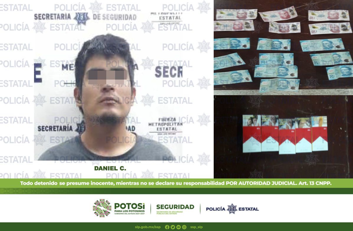 AGENTES DE LA POLICÍA ESTATAL DETIENEN A OBJETIVO CRIMINAL DEDICADO AL ROBO DE TIENDAS DE CONVIVENCIA EN LA CIUDAD CAPITAL