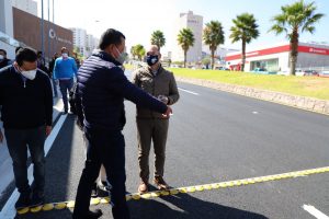 Enrique Galindo entregó la rehabilitación integral de avenida Chapultepec