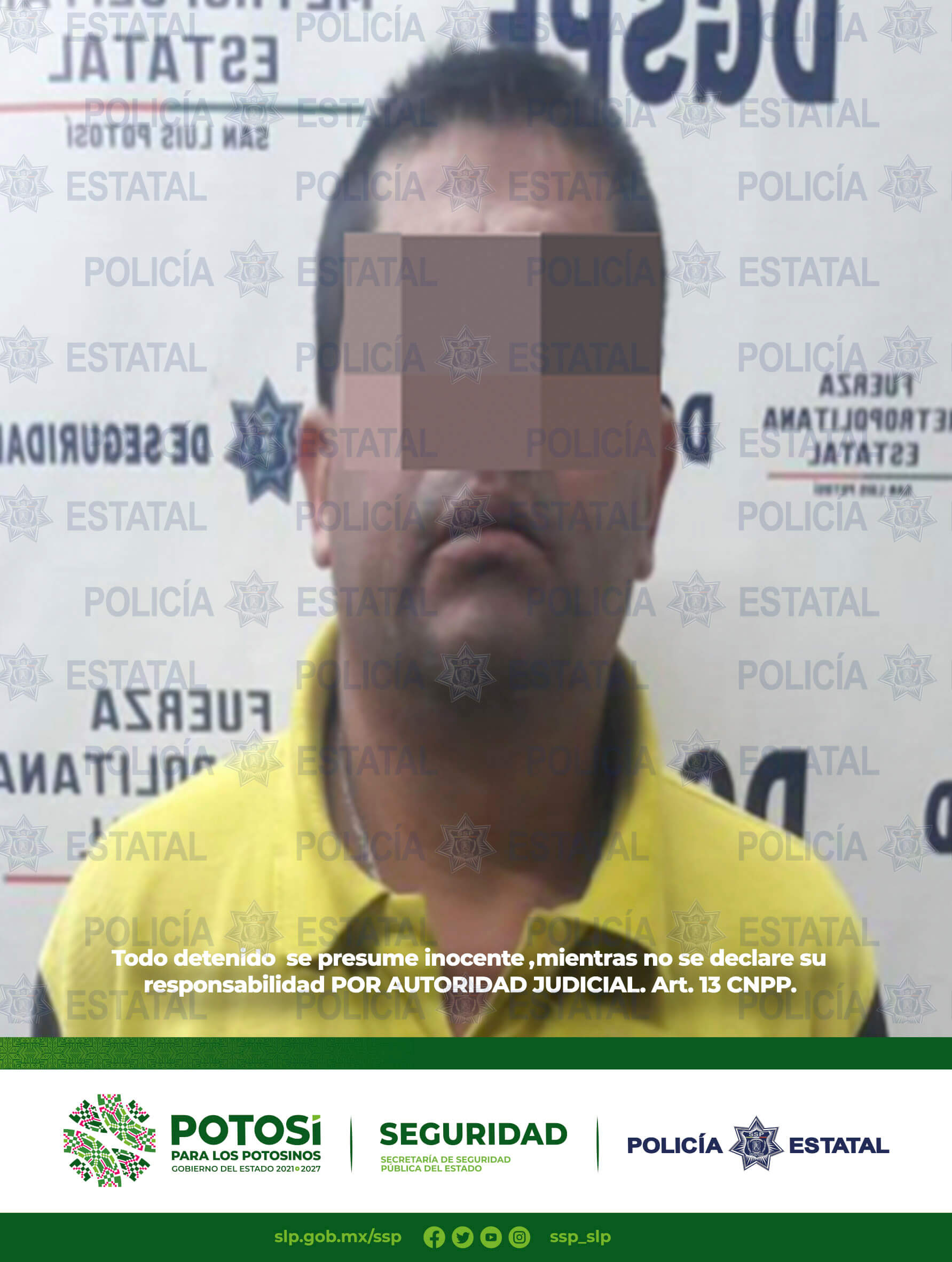 Policías Estatales adscritos a la Unidad de Género detuvieron a tres hombres por el presunto delito de violencia familiar.