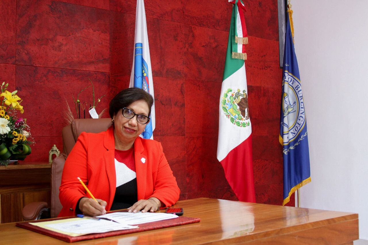 Leonor Noyola Cervantes participó este martes en el programa “Soluciones para Gobernar en Vivo de Alcaldes TV”