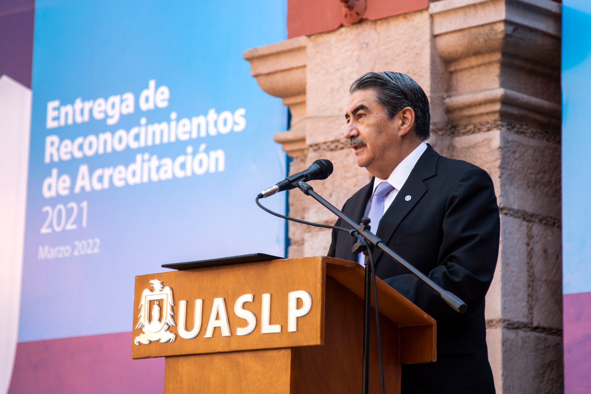 Universidad Autónoma de San Luis Potosí, llevó a cabo la Ceremonia de Entrega de Reconocimientos de Acreditación 2021