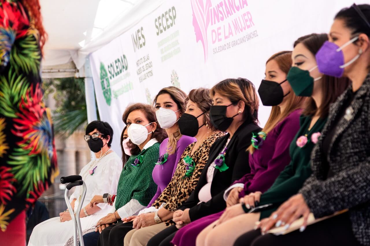Ayuntamiento de Soledad de Graciano Sánchez encabezó el arranque de la estrategia Mujeres Constructoras de la Paz