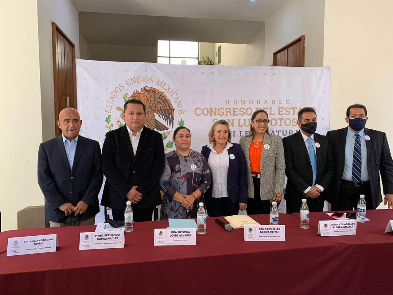Titular de la CEA expone a diputadas y diputados locales el trabajo para el fortalecimiento hídrico en San Luis Potosí.