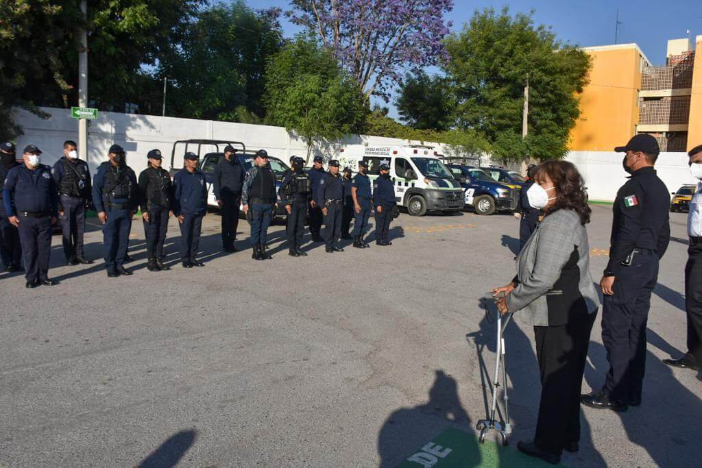 Leonor Noyola Cervantes, tomó protesta al nuevo titular de la Dirección General de Seguridad Pública Municipal