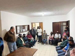 El nuevo titular de la Dirección de Comercio del Ayuntamiento de San Luis Potosí se reunió con inspectores de la zona Centro de la Capital