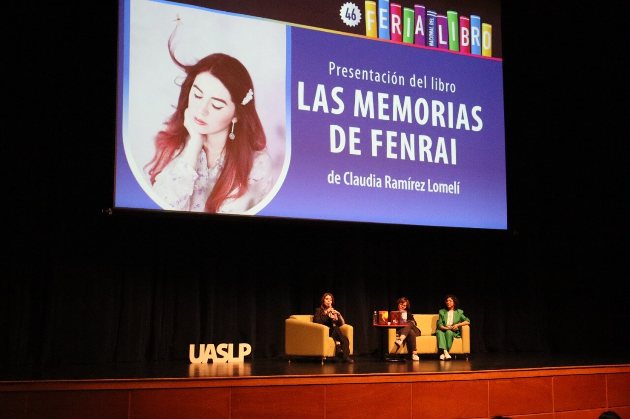 En el CC200, el pasado 19 de marzo fue la sede de su presentación en donde habló de su más reciente obra Las memorias de Fenrai