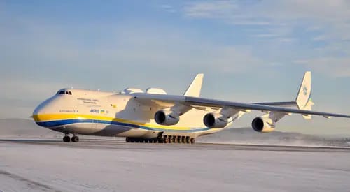 Rusia destruye el avión más grande del mundo, el AN-225 de Ucrania