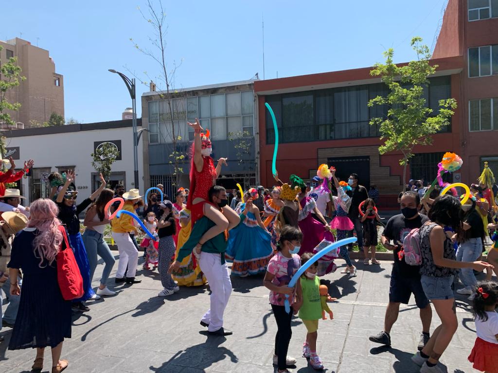 Museo Francisco Cossío presentó su primer Carnaval en San Luis Potosí