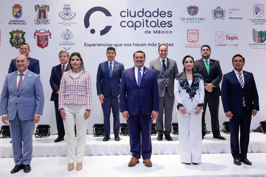 Alcalde de SLP signó la formalización de la Asociación de Ciudades Capitales de México