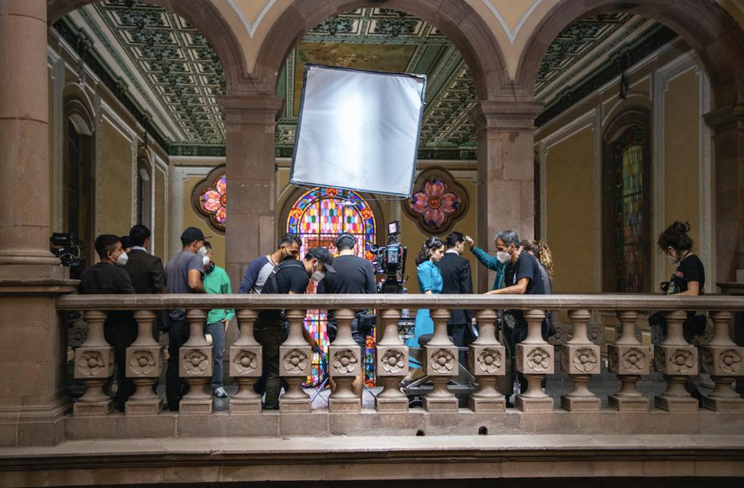 Televisa y Univisión filman bioserie en la ciudad de San Luis Potosí