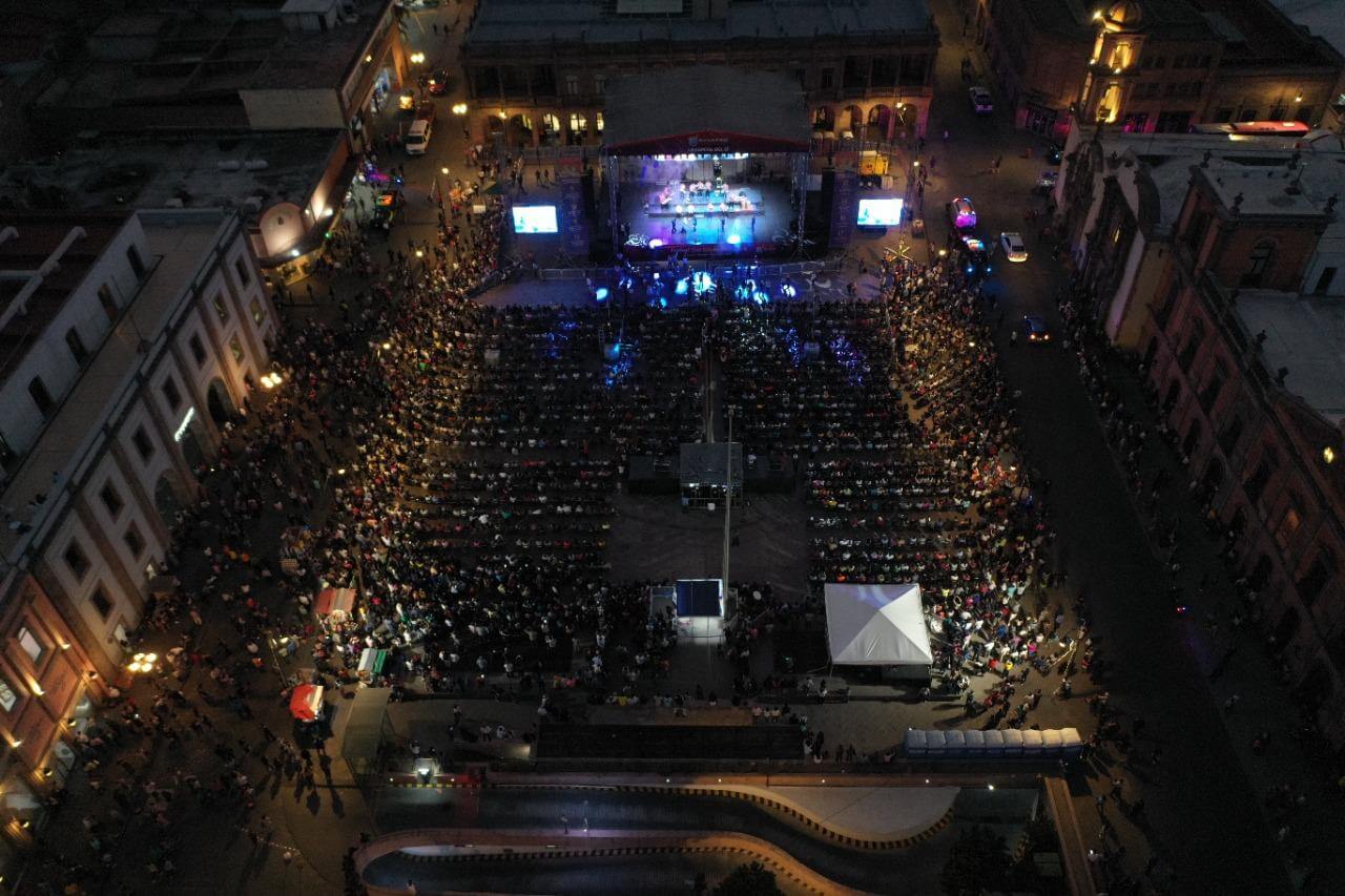 El Festival San Luis en Primavera se engalanó con la presentación de la Sonora Santanera, mítica agrupación musical