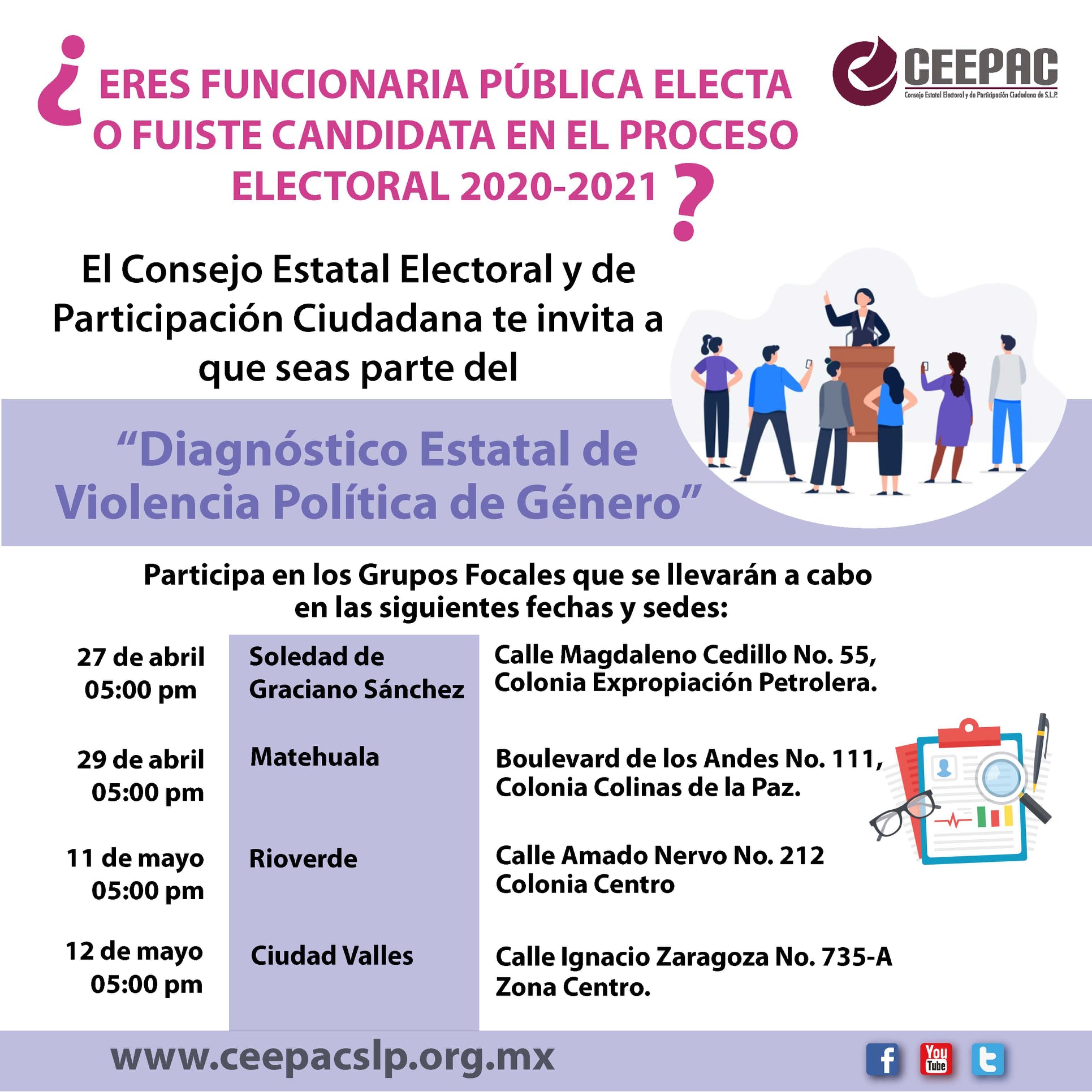 La información que se genere servirá para emitir recomendaciones, para prevenir y atender la violencia política en razón de género