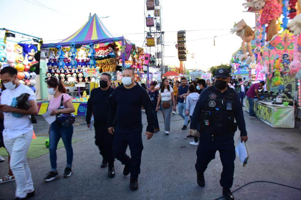 Durante la Feria Nacional de la Enchilada, que se realizó del 16 al 24, se concluyó con saldo blanco en el evento más grande del municipio.
