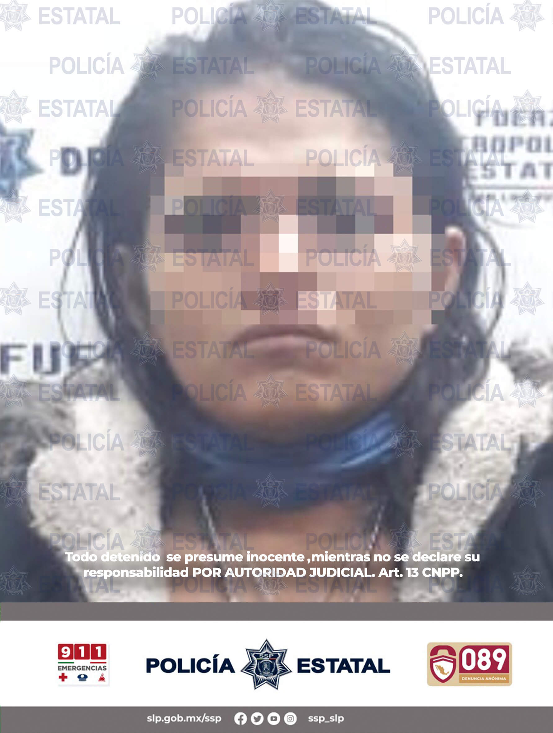 Como resultado de dispositivos de seguridad en Villa Hidalgo, detuvieron a mujer con presunta posesión de más de un kilo de marihuana.