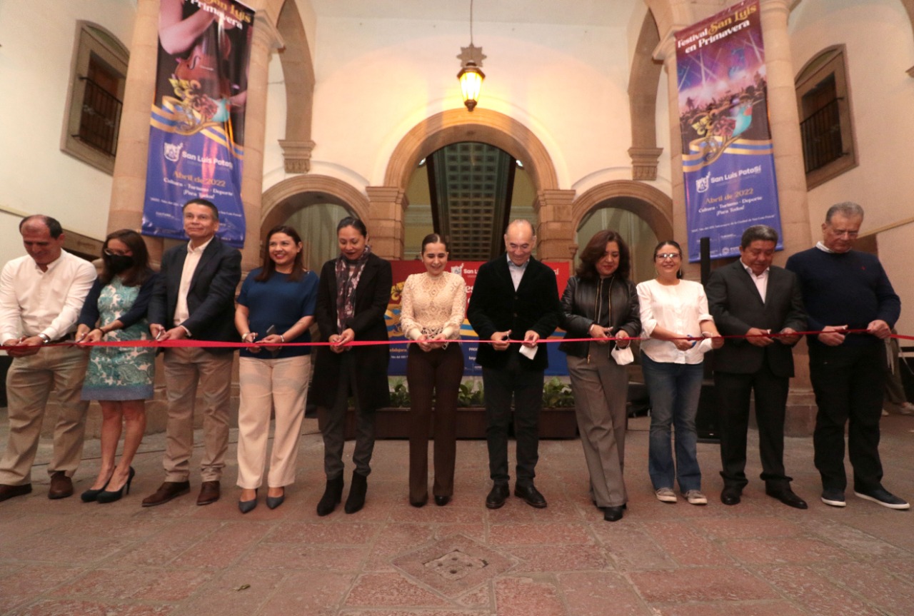 Inaugura Alcalde Enrique Ceballos obra Panóptico en el marco del Festival San Luis en Primavera