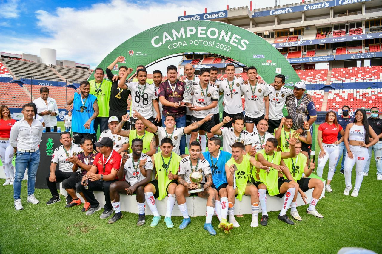 Gobierno Potosino clausura primera Copa Potosí 2022; Genetic RM es campeón