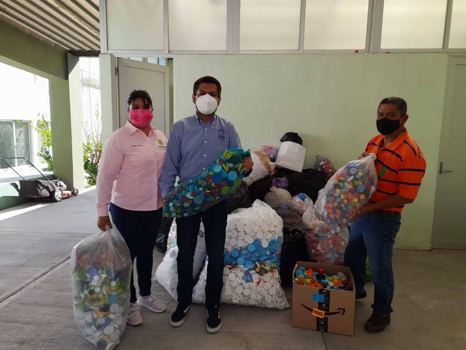 Participación Ciudadana  continua con la recolección de tapitas plásticas que son  entregadas a la Asociación Mexicana de Ayuda A Niños Con Cánce