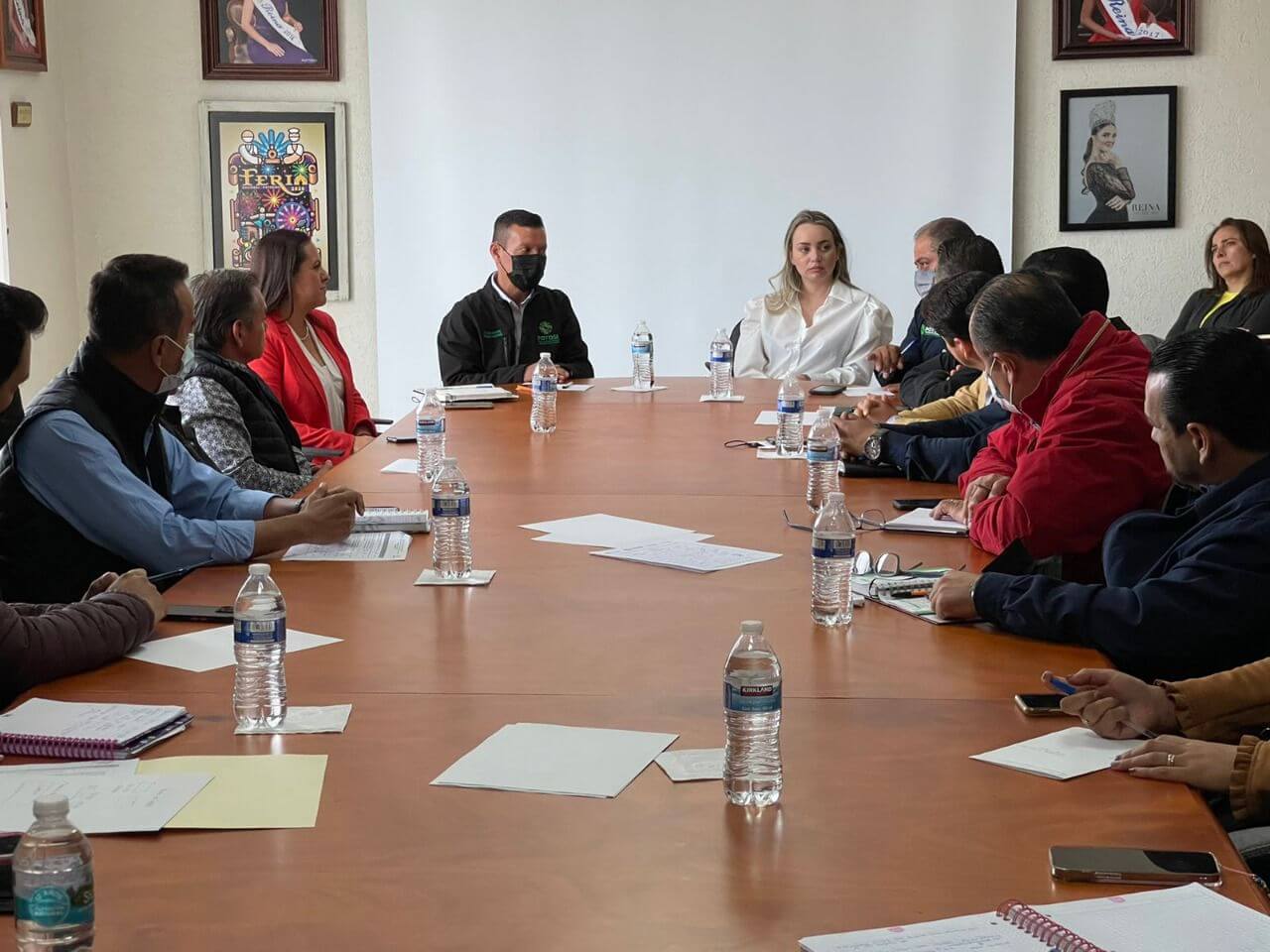 El presidente del Patronato de la Fenapo, Luis Antonio Zamudio Martínez se reunió con las dependencias estatales involucradas.