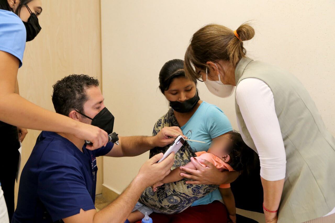 DIF inició las jornadas de pre-valoración médica en el Hospital del Niño y la Mujer “Dr. Alberto López Hermosa”.