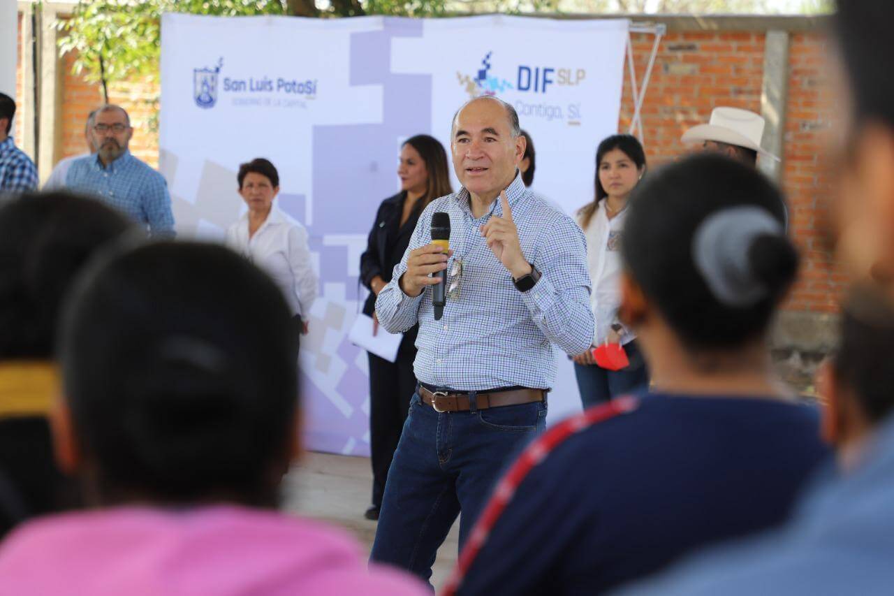 Informó que en esta primera etapa participan 25 niños de la Escuela Primaria “Presidente Cárdenas”, de Tanque de la Cruz
