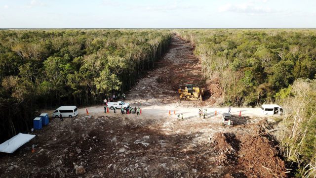 Tribunal otorga suspensión provisional al tramo 5 sur del Tren Maya