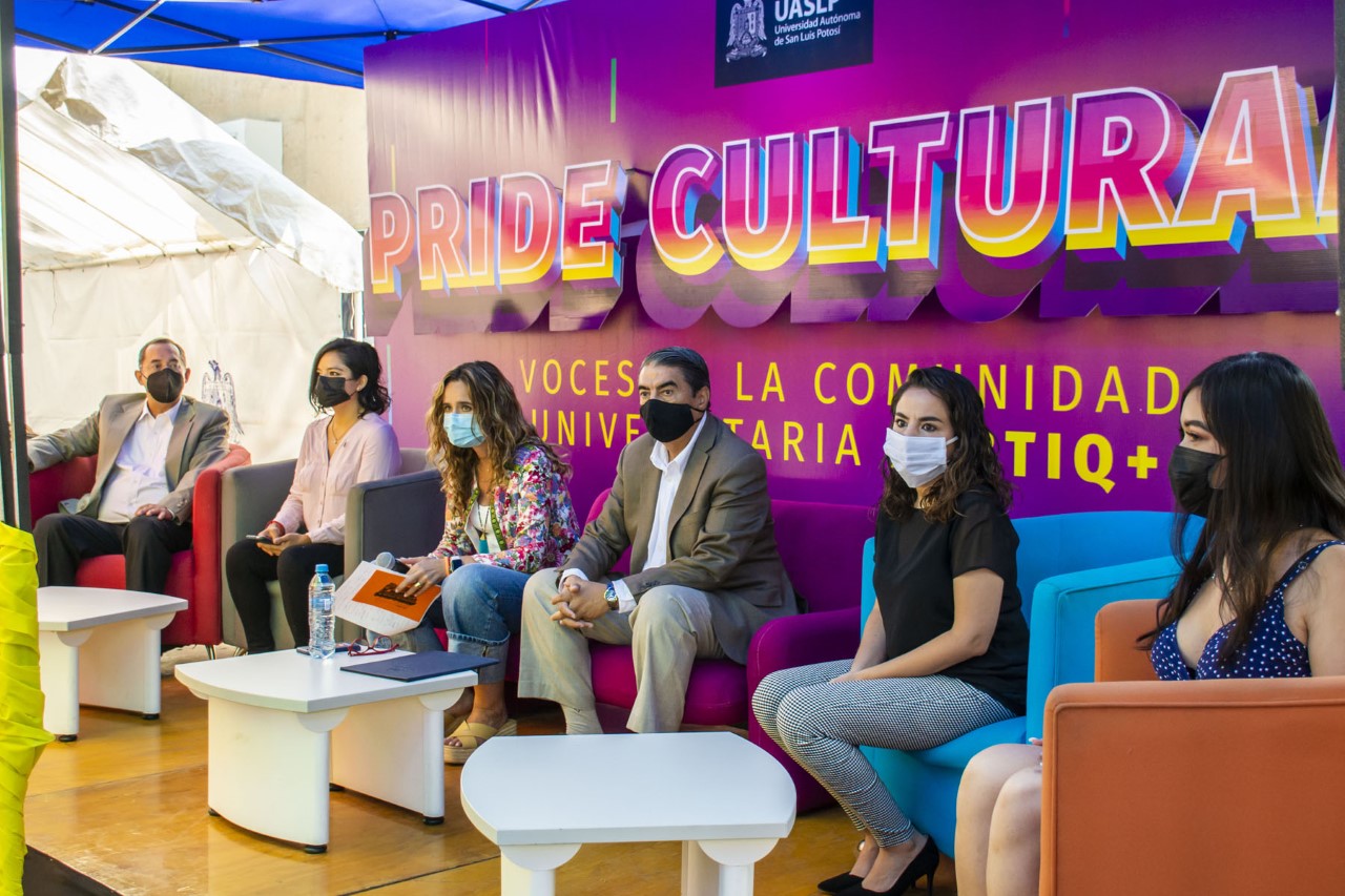 Se puso en marcha el Primer Pride Cultural, “Voces de la comunidad universitaria LGBTIQ+”, en la Zona Universitaria Poniente.