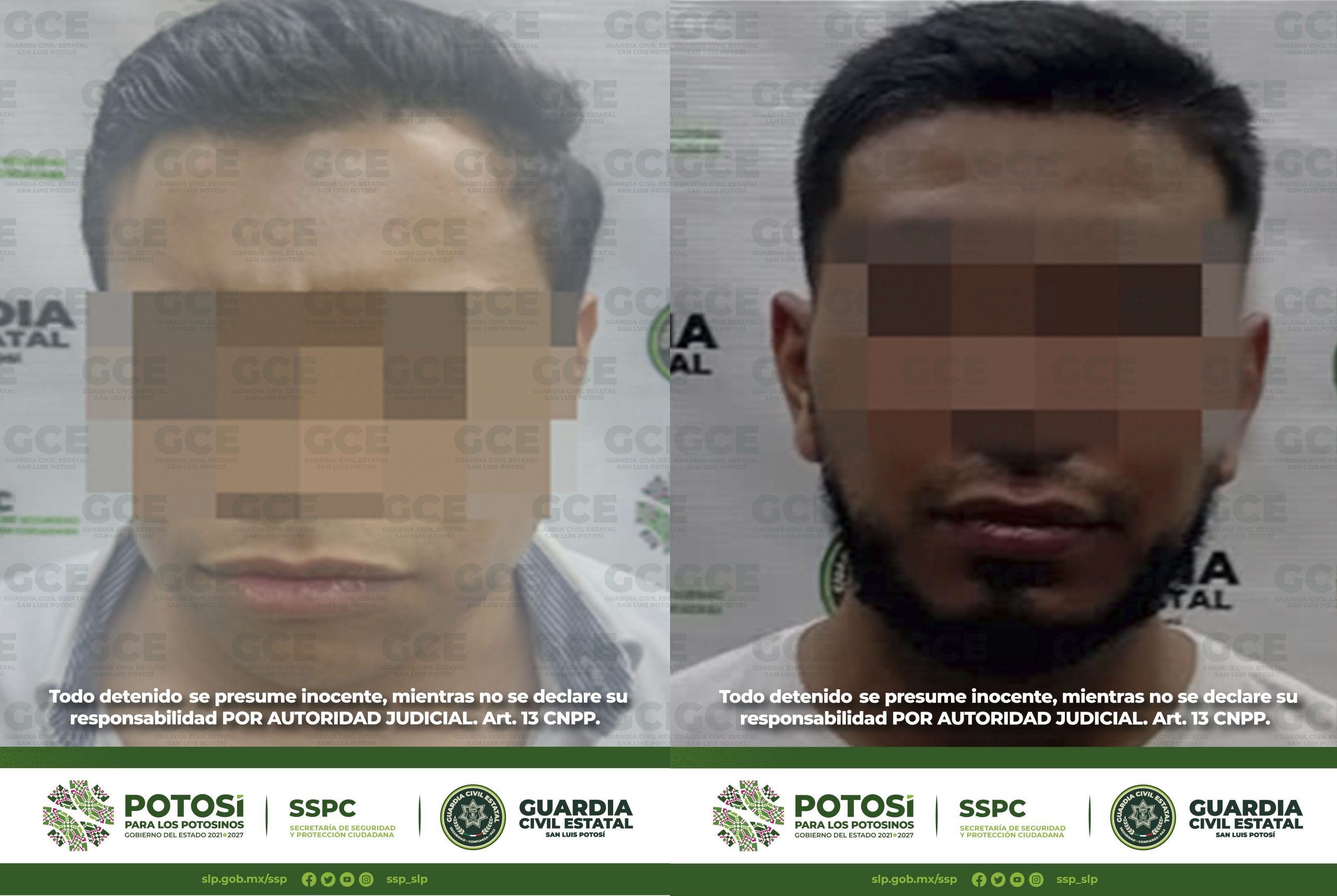 Por presunto allanamiento, dos hombres son detenidos