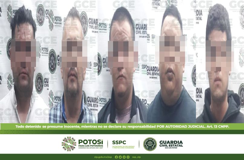 Detienen a presunta célula criminal por ataque peligroso; llevaban armas de fuego y droga