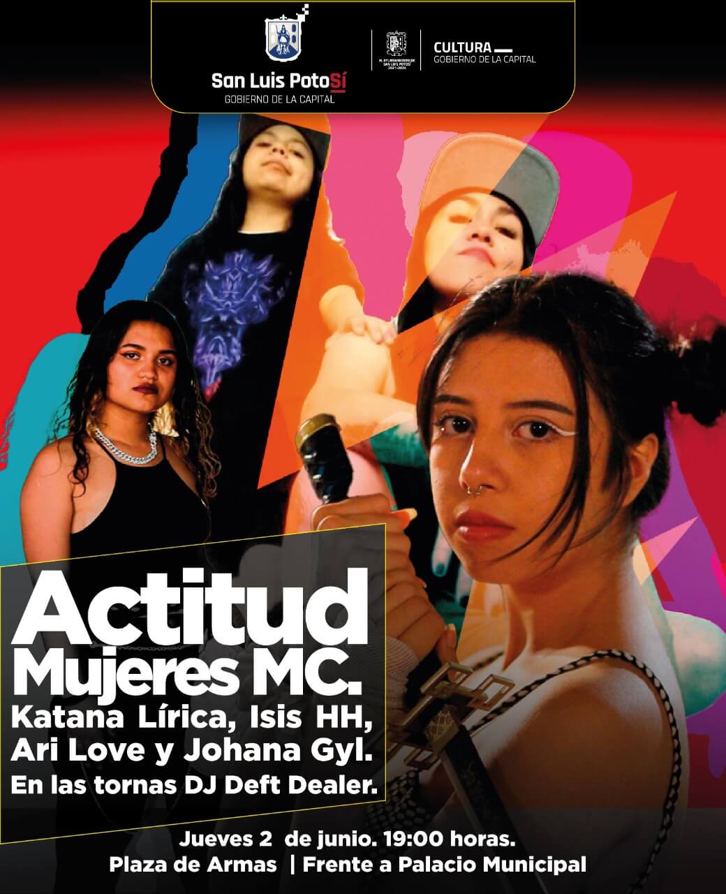 A través de la Dirección de Cultura Municipal invita a los jóvenes a participar en la presentación de Actitud Mujeres MCS,