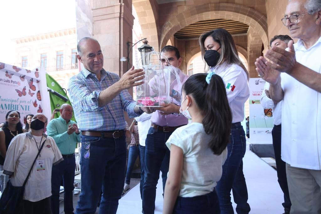 “La Mariposa Monarca también es potosina”; presentan declaratoria “Mi Municipio con la Monarca”