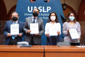 DIF Municipal y la UASLP firman convenio de colaboración a favor de las mujeres