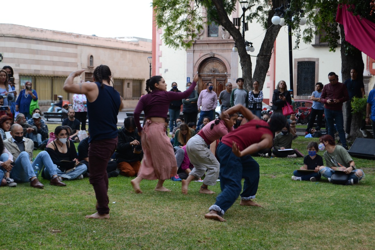 En el 7to día del XLII Festival Internacional de Danza contemporánea Lila López, se llevó acabo la actividad “Jardín Sonoro”