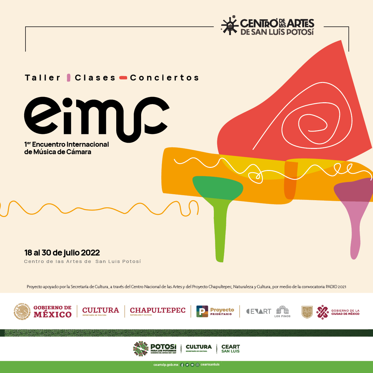 Se llevará a cabo del 18 al 30 de julio, con la participación de  artistas, exponentes y estudiantes de música clásica.