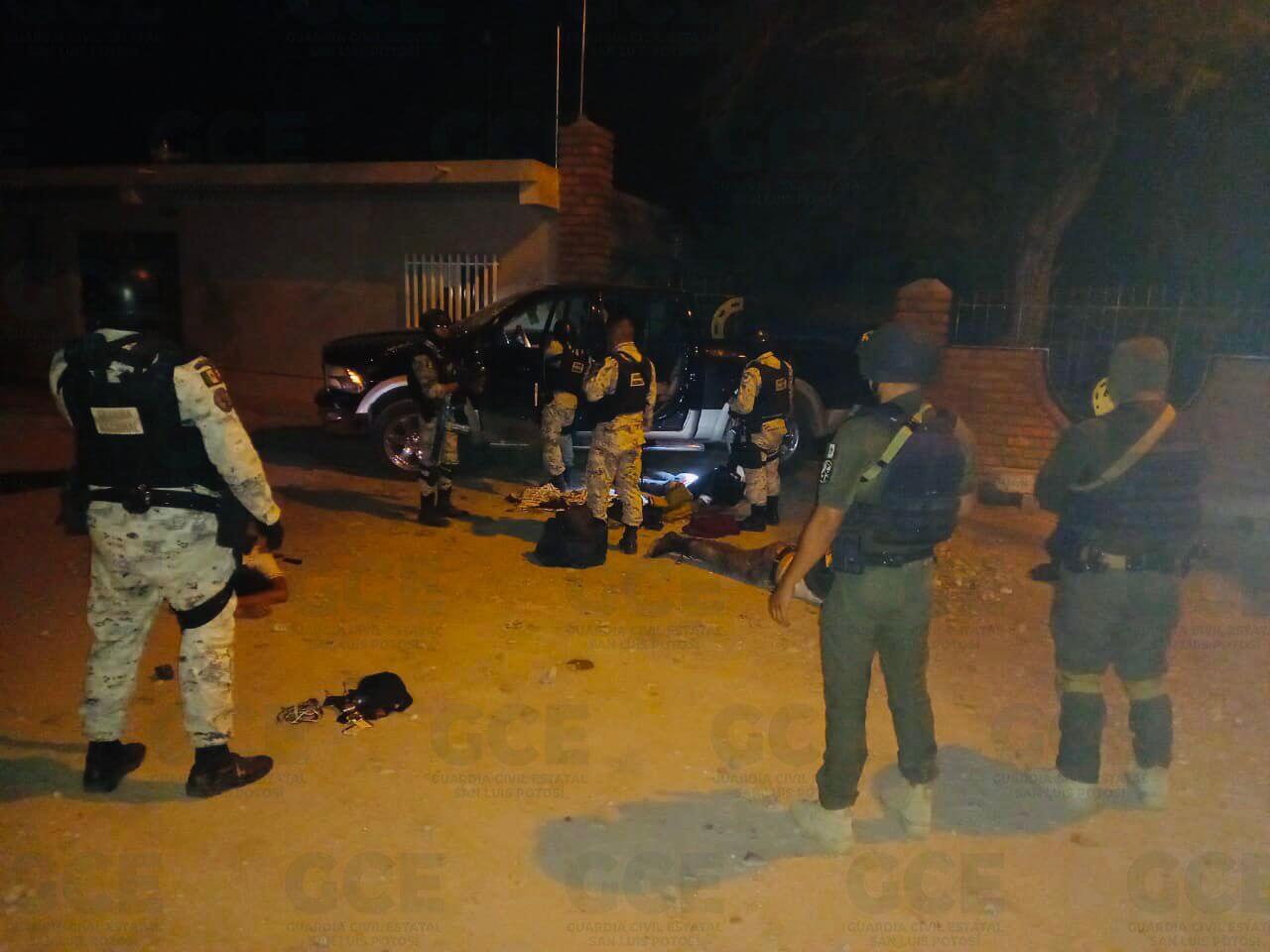 GCE montaron un operativo en la localidad San José del Tapanco, teniendo como resultado la detención de 3 presuntos delincuentes