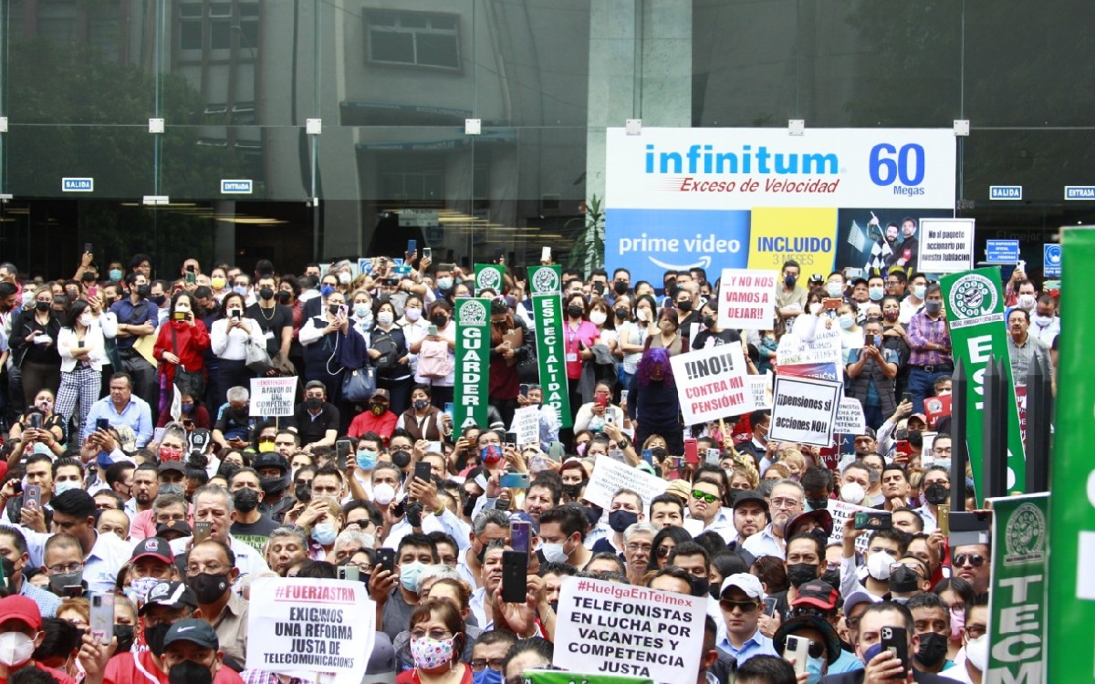 En huelga Sindicato de Telefonistas de Telmex