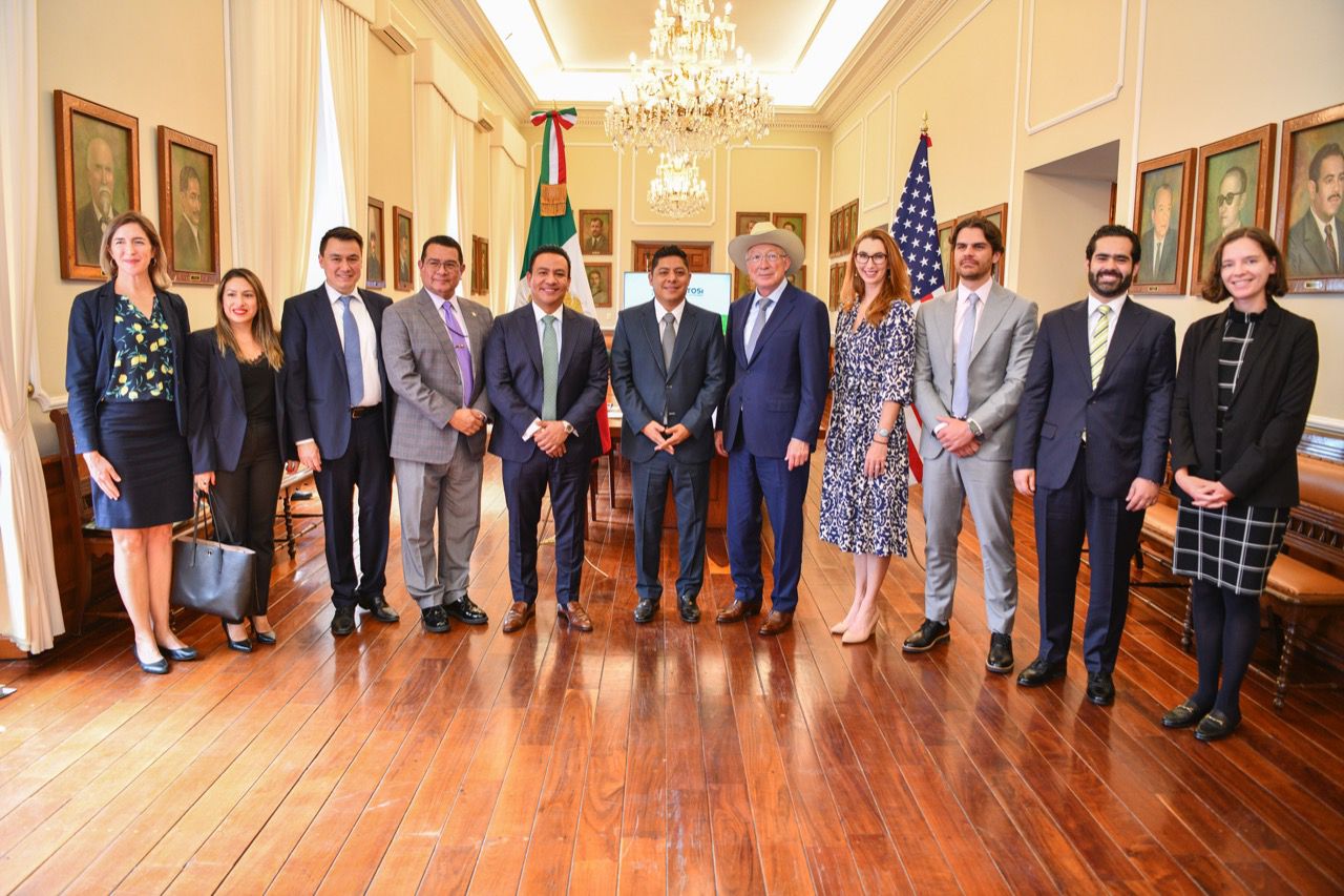 Gobierno de Estados Unidos reconoce modelo de seguridad estatal durante reunión con el Embajador de aquel país en México