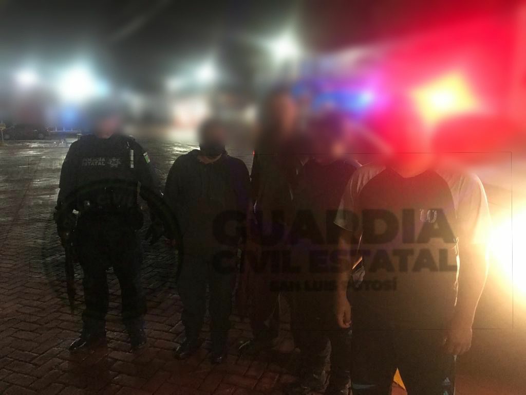 En una acción coordinada de la Guardia Civil Estatal se logró la localización en el municipio de Villa Hidalgo SLP.