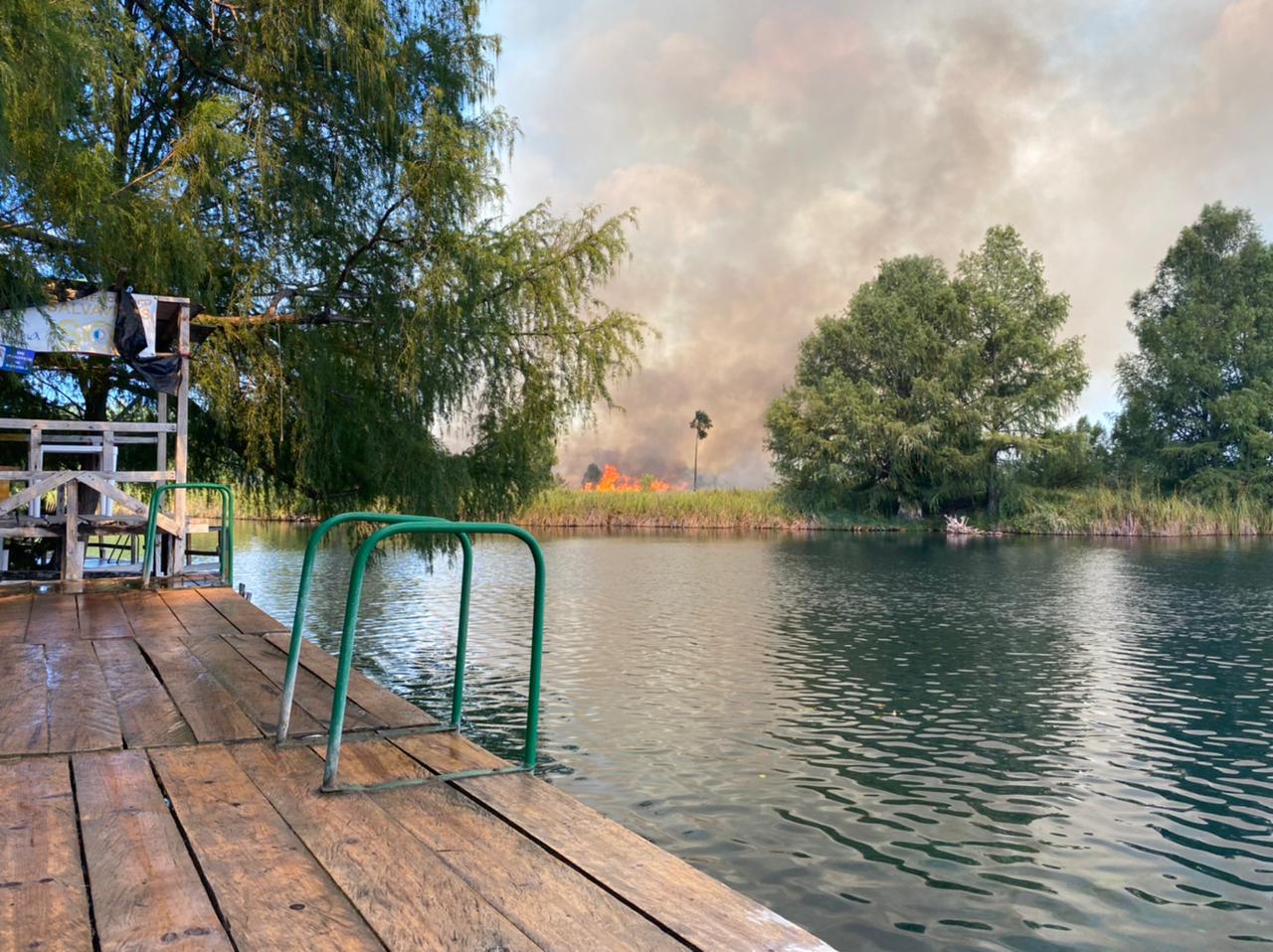 Un aproximado de 50 hectáreas se ha calcinado a causa de un incendio forestal en las inmediaciones del Manantial de la “Media Luna”