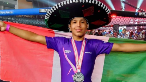Orlando Michelle consigue la primera medalla para México en Mundial de Artes Marciales