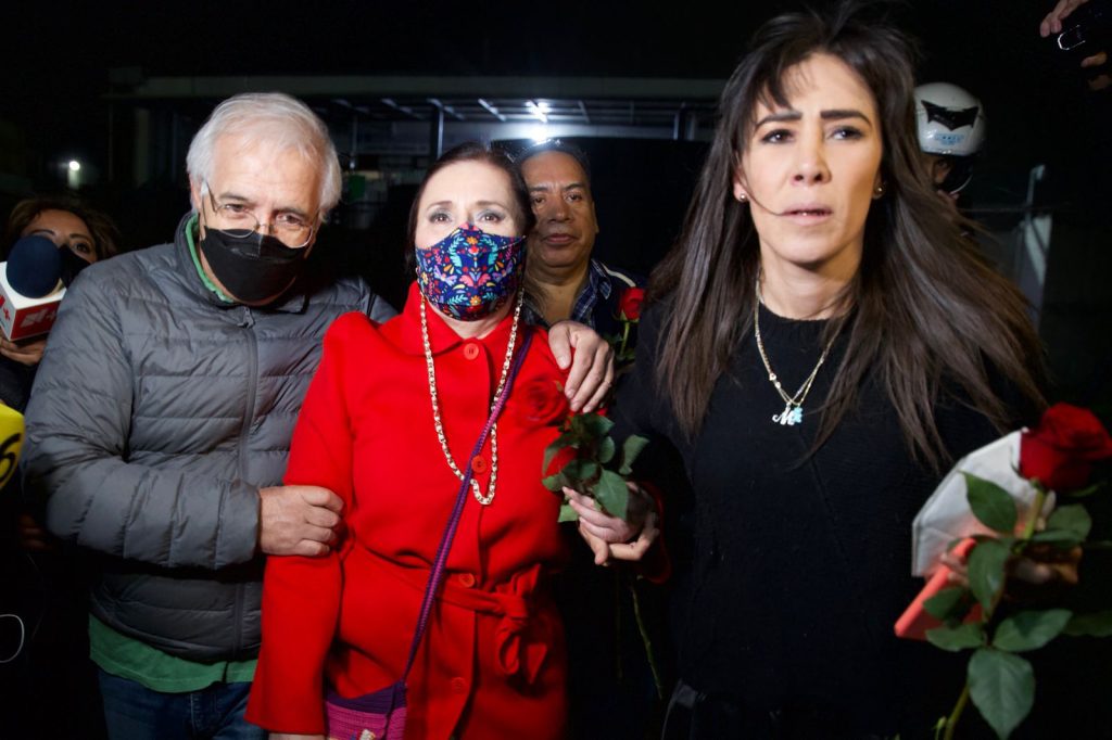 Otorgan libertad provisional a Rosario Robles