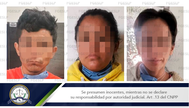 FGE logró la vinculación a proceso de dos mujeres y un hombre, por el delito de desaparición cometida por particulares.