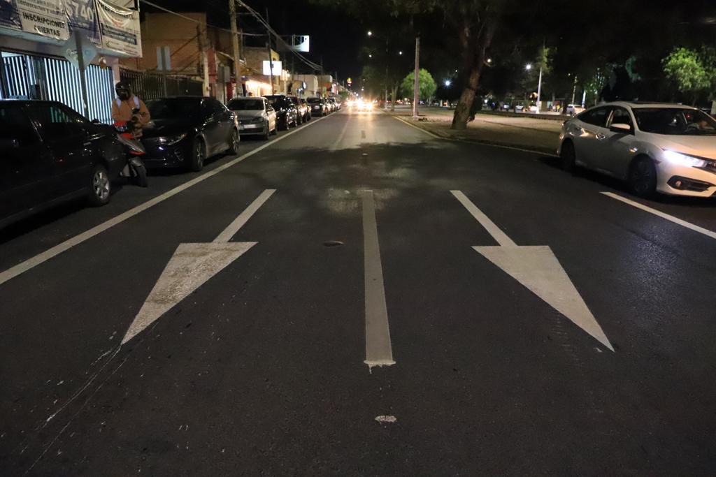 Con Alumbrado Táctico y rehabilitación vial, alcalde Enrique Galindo da un nuevo rostro a la avenida Hernán Cortés