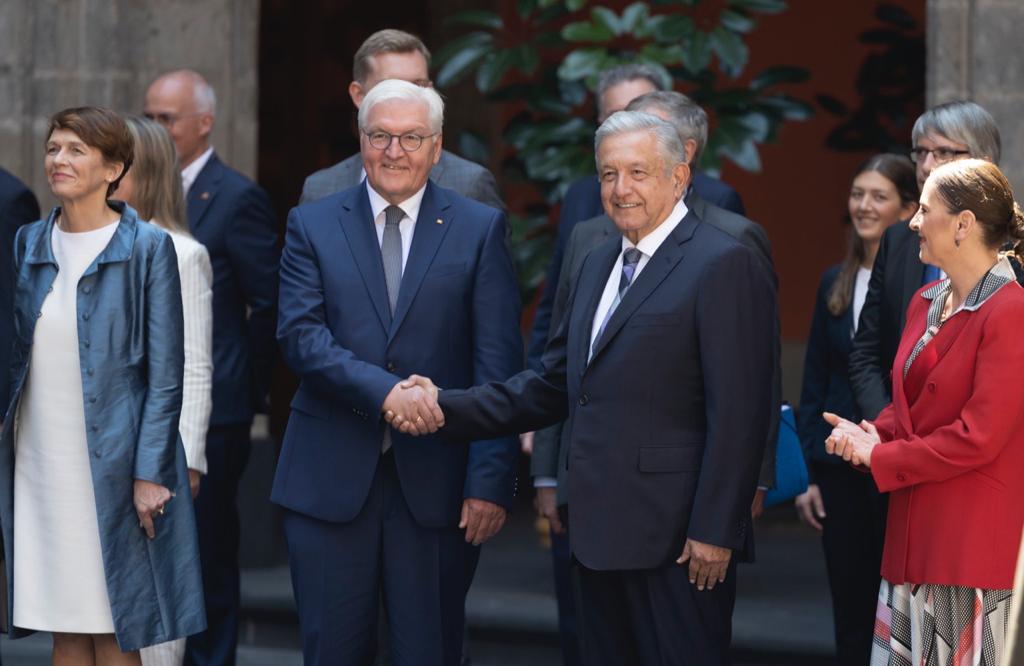AMLO y presidente de Alemania dialogaron para fortalecer relación bilateral