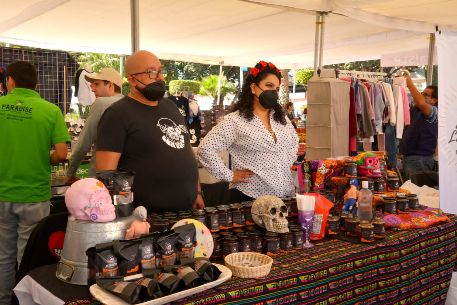 Noyola Cervantes inauguró el Mercadito de Emprendedoras “Yo Consumo Local Soledad”, el cual se realizará este 15 y 16 de octubre