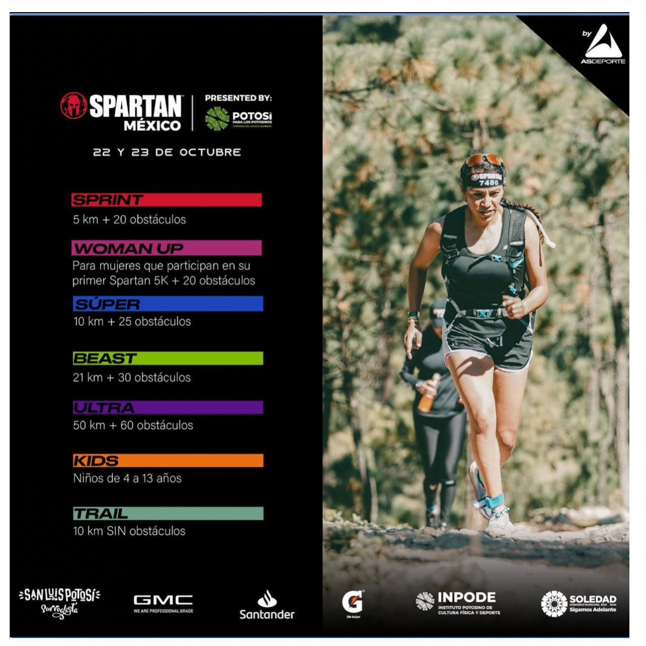 Spartan Race será un detonante económico para la localidad, según información de la Dirección de Turismo Municipal en Soledad