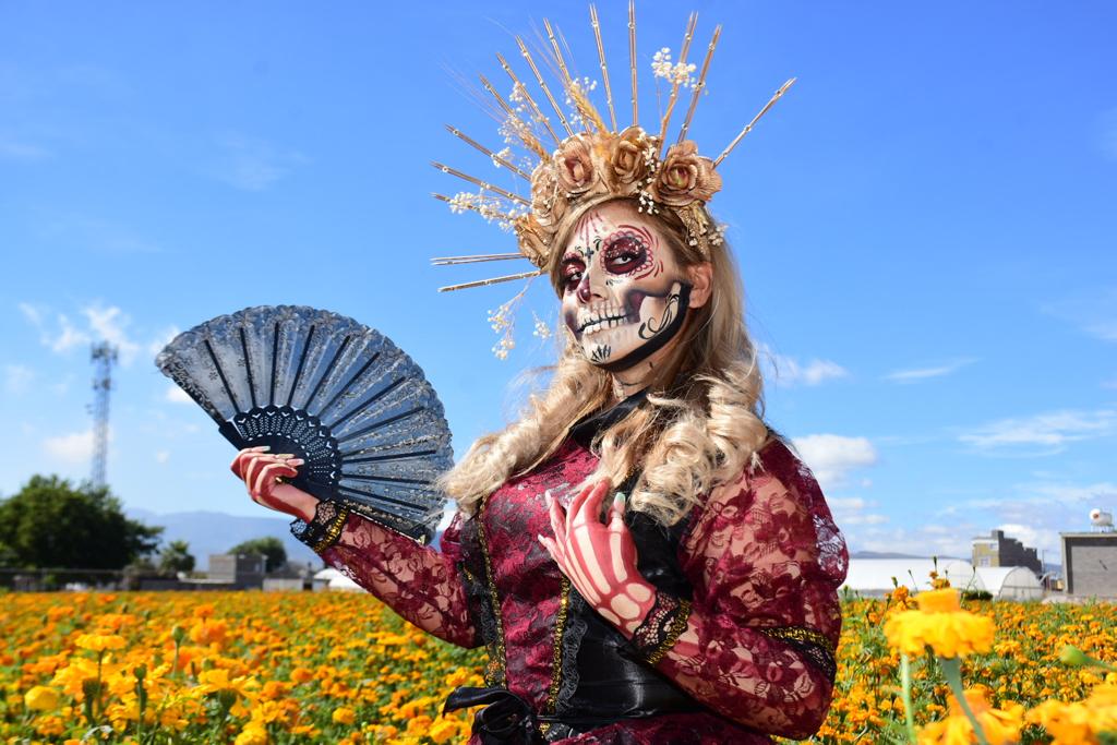 Leonor Noyola Cervantes presentó las actividades de Día de Muertos y Xantolo en tu Ciudad